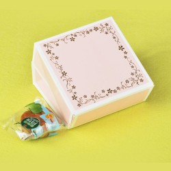 Pink cake box