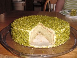 Pistachio cake