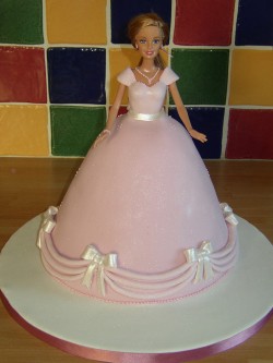Princess Barbie cake