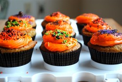 Pumpkin cupcakes