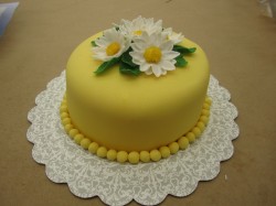 Spring lemon cake