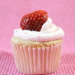 Strawberry cupcake