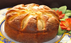 Tasty apple cake