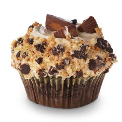 Tasty crumbs cupcake