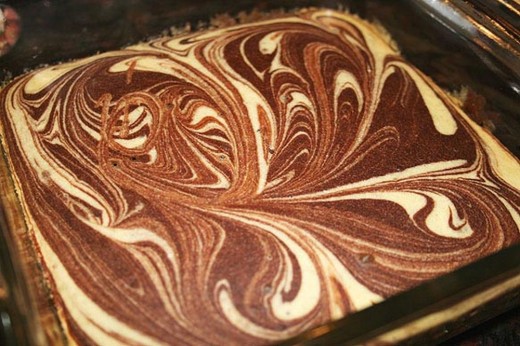 Tasty marble cake