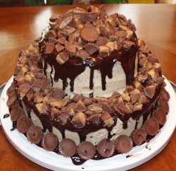 Tasty peanut butter cake