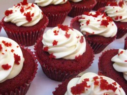 Tasty red velvet cupcakes