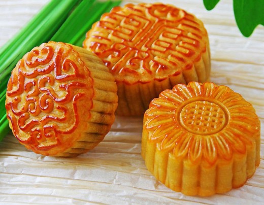 Three Moon cakes