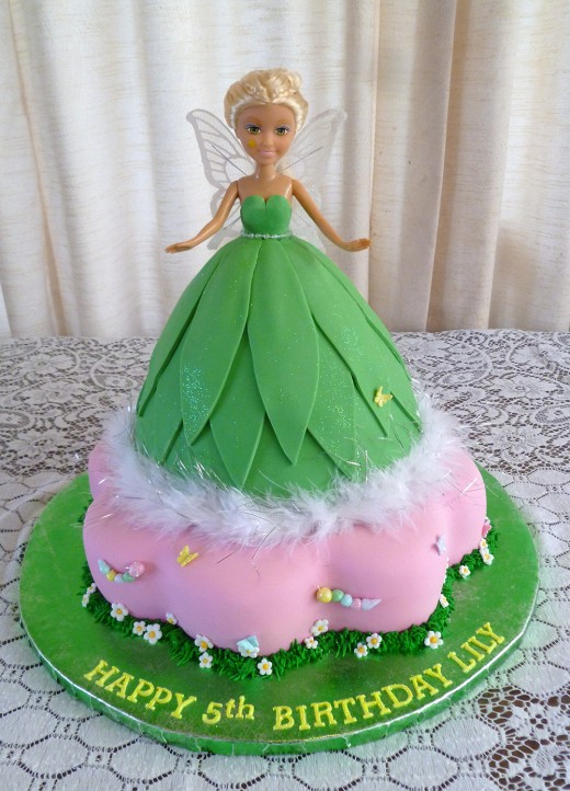 Tinkerbell cake