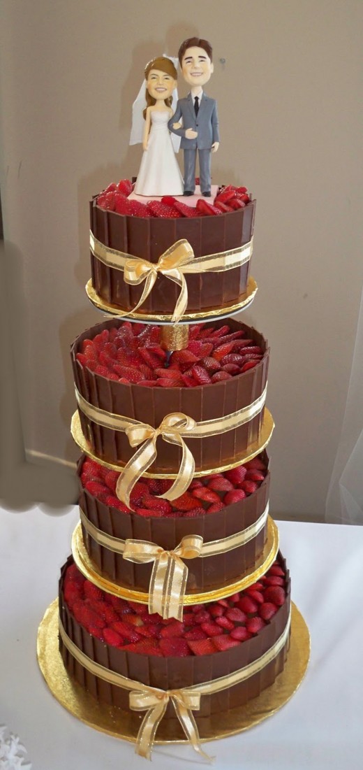 Wedding Black Forest cake