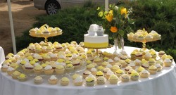 Wedding cupcake’s table