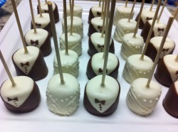 Wedding shower cake pops