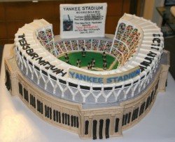 Yankee stadium cake