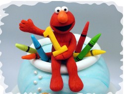 Birthday Elmo cake