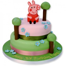 Peppa pig cake