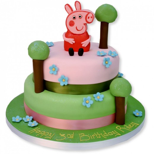 Peppa pig cake