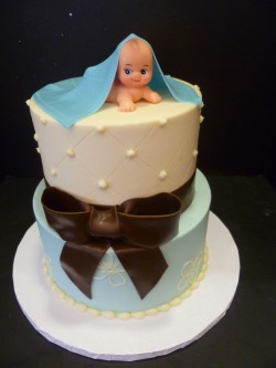 Baby shower cake