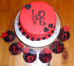 Cake for Valentine’s day