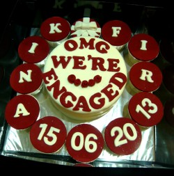 Cake for engagement