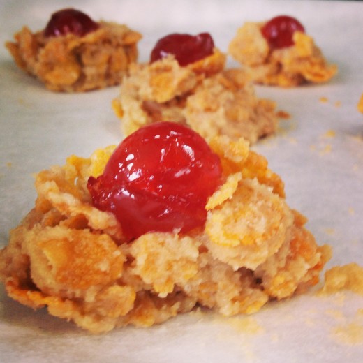 Cornflake cookies