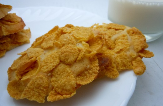 Cornflake cookies