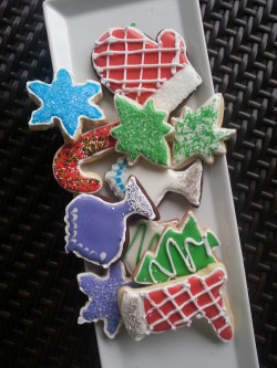 Holiday cookies