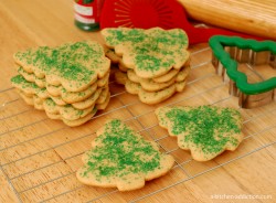 Sugar cookies Christmas tree