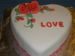 Valentine’s day cake