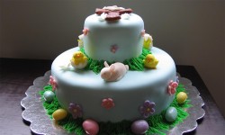 2 tier Easter cake
