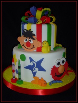 2nd Birthday Elmo cake