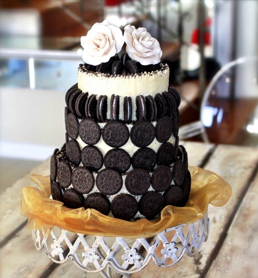 3 tier Oreo cake