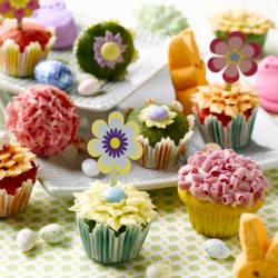 Beautiful Easter cupcakes