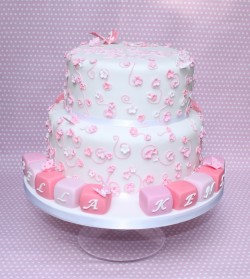 Beautiful Christening cake