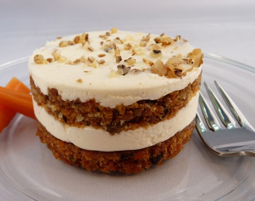 Beautiful mini carrot cake