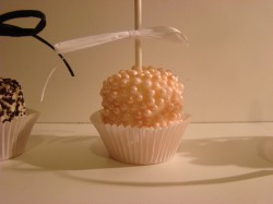 Birthday cake pop