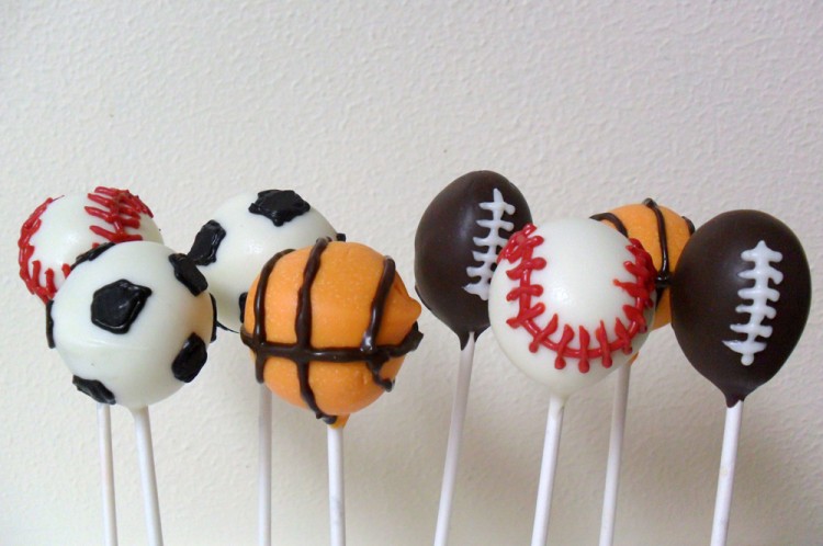 Birthday cake pops – balls