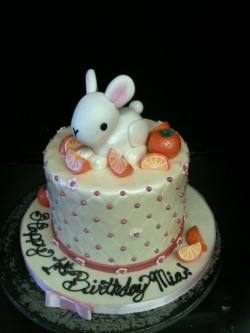 Bunny cake for Mia