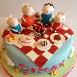 Cake Peppa pig and friends