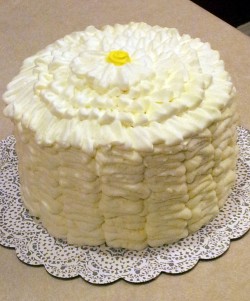 Cake with lemon