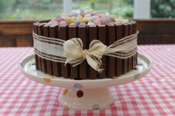 Chocolate Easter cake idea