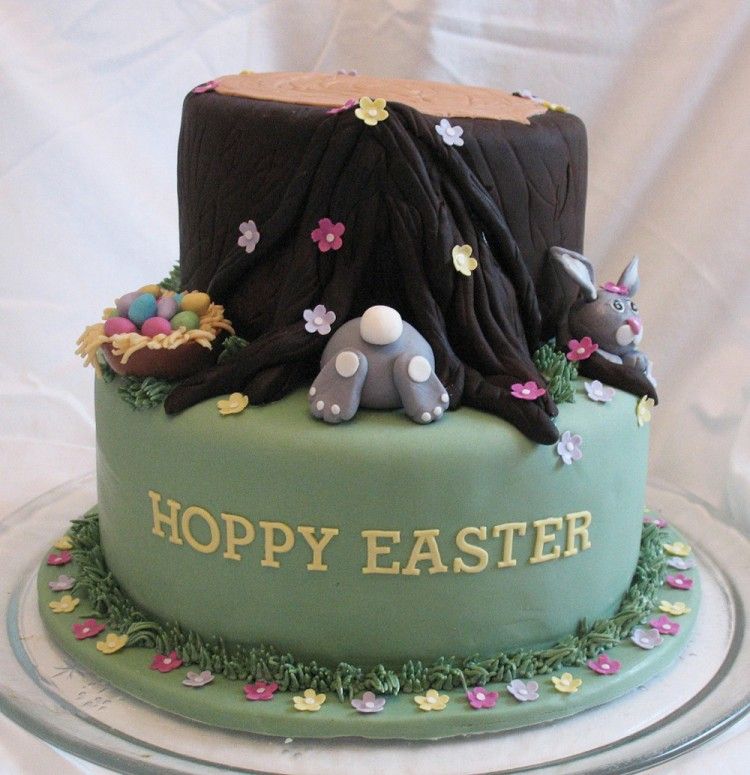 Creative Easter cake