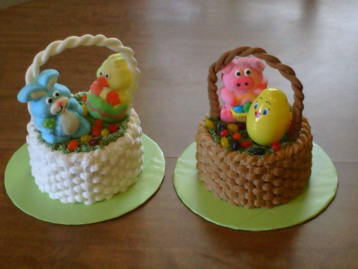 Cakes – Easter basket