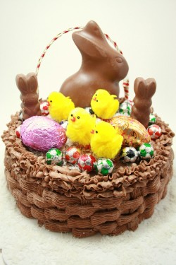 Easter cake – kid’s basket