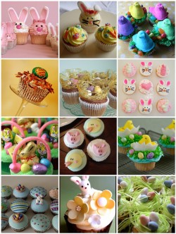 Easter cupcakes