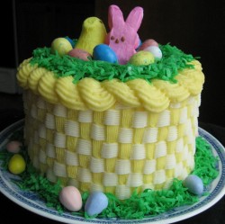 Cake for Easter -kid’s basket