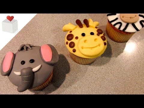 How to make cupcake’s toppers – amazing animal :)