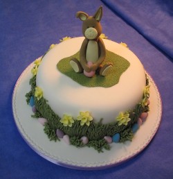 Easter cake’s decoration