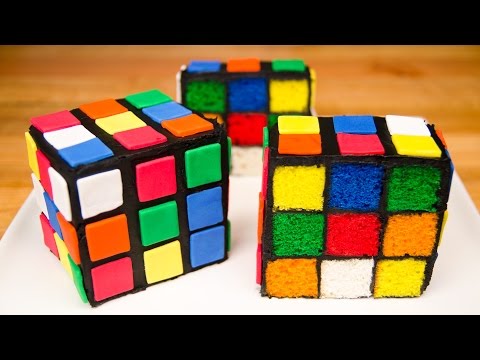 How to make amazing cake – Rubik’s Cube