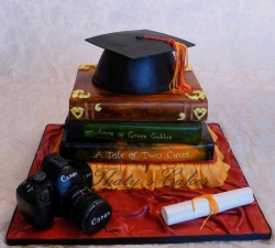 Amazing graduation cake