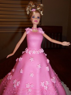 Barbie cake idea